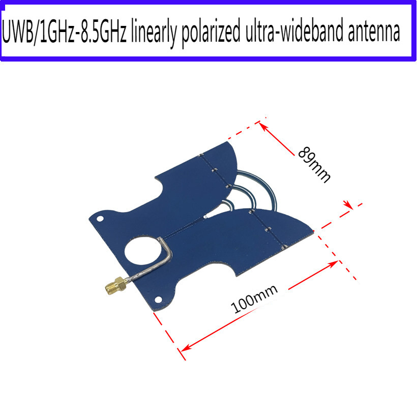 Ultra-wideband UAV Detection Antenna: 1GHz-8.5GHz Linearly Polarized UWB Directional PCB Antenna with High Gain and Low VSWR, Ideal for Video Transmission, Positioning, and Electronic Warfare