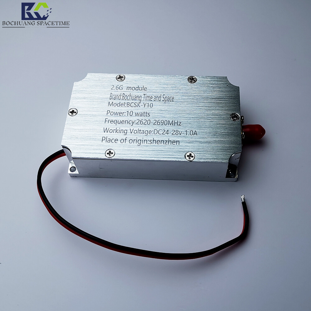 BCSK-SJ4G10型 2.6G/2.5G/3G/4G多频段功率放大模块 10W射频放大器 手机反制专用功放板