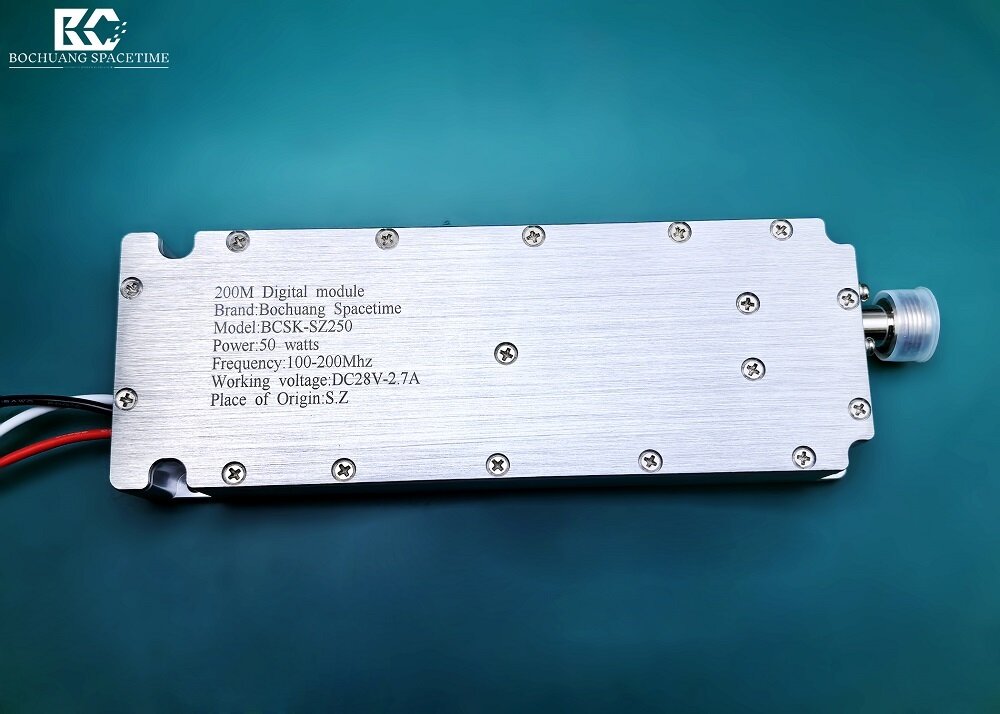 BCSK-SZ250型 LDMOS 数字射频功率放大模块 50W 100-200MHz 高线性度宽带放大器