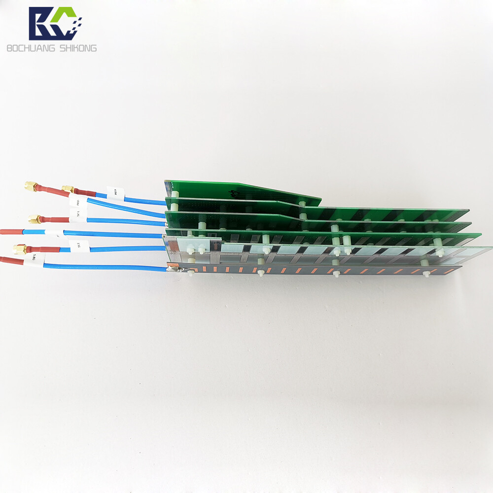 博创时空BCSK-ZH06六频PCB定向天线 | 433M+900M+1.2G+1.5G+2.4G+5.8G高增益SMA接口 适用于无人机干扰枪/信号屏蔽/通信增强