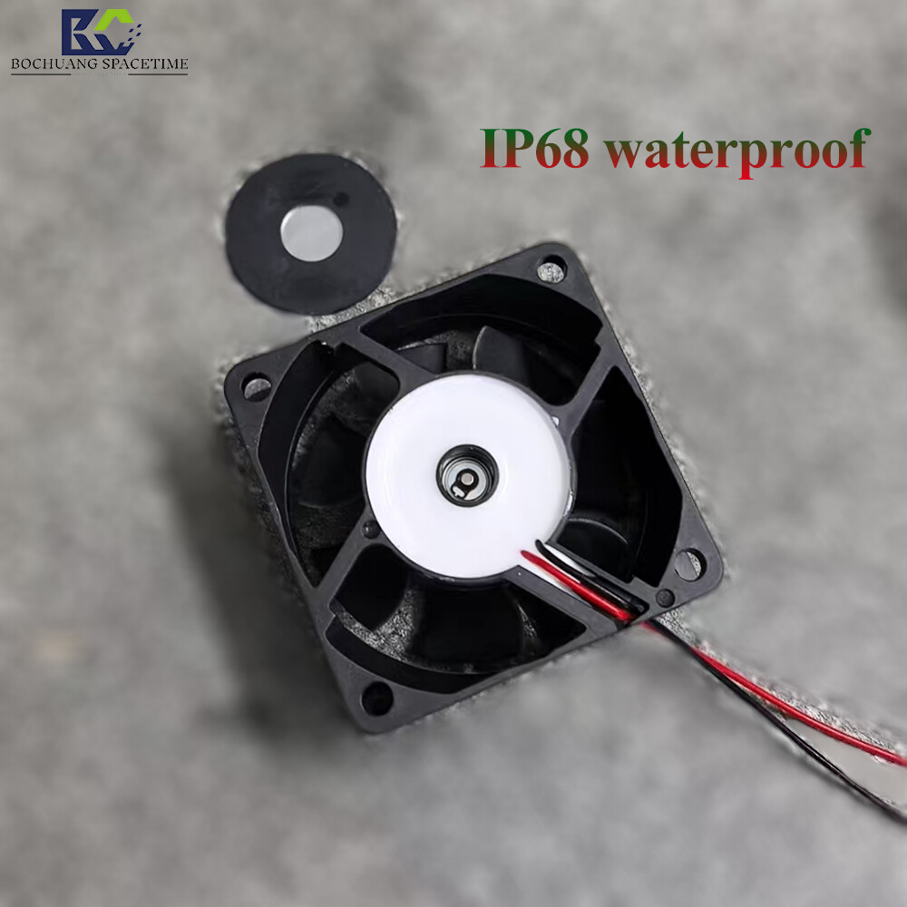 Industrial-Grade Waterproof, High-Temperature Resistant Cooling Fan | DC24V 0.2A 40*40mm High-Airflow Silent Axial Fan (Ideal for Drone Countermeasures / Variable Frequency Drives / Server Cooling)