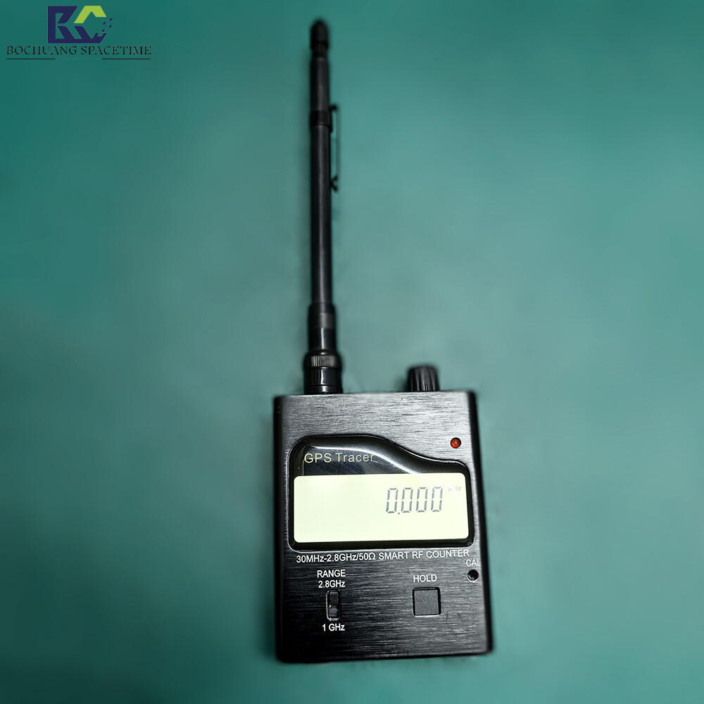 Bochuang Space-Time Handheld Frequency Detector GPS Tracer RF Signal Detector 30MHz-3GHz Full-Band Wireless Signal Scanner Anti-Surveillance Locator