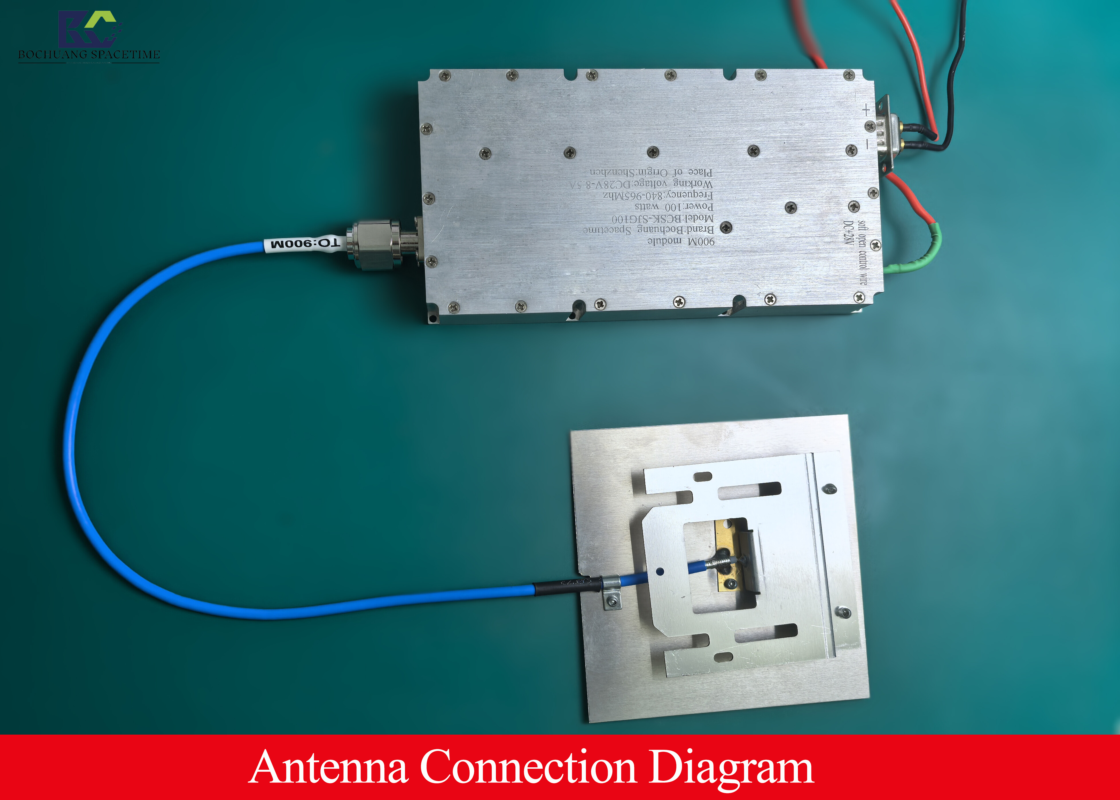 High-Gain Flat Panel Directional Antenna 850-965MHz, 8dBi Industrial-Grade Directional RF Module for Drone Countermeasures, Industrial IoT, and Long-Range Point-to-Point Communication Systems