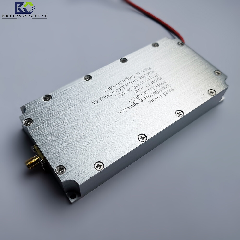 博创时空 BCSK-SJG30型 850M-965MHz 30W射频功放模块 | 适用于GSM/CDMA/2G手机信号屏蔽与无人机反制系统