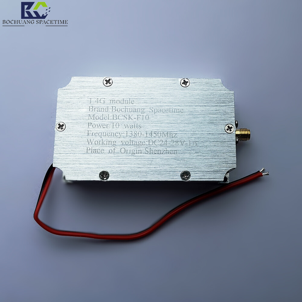 博创时空 BCSK-F10 型1.4GHz 10W射频功放模块 | 适用于无人机反制与FPV信号压制系统