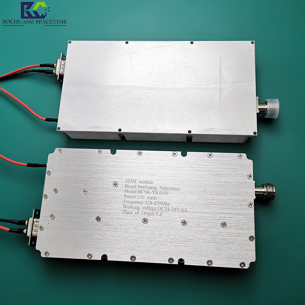 433Mhz 100W Communication Module Direct from Manufacturer BCSK-YK4100 Low-Band Drone Countermeasure RF Power Amplifier