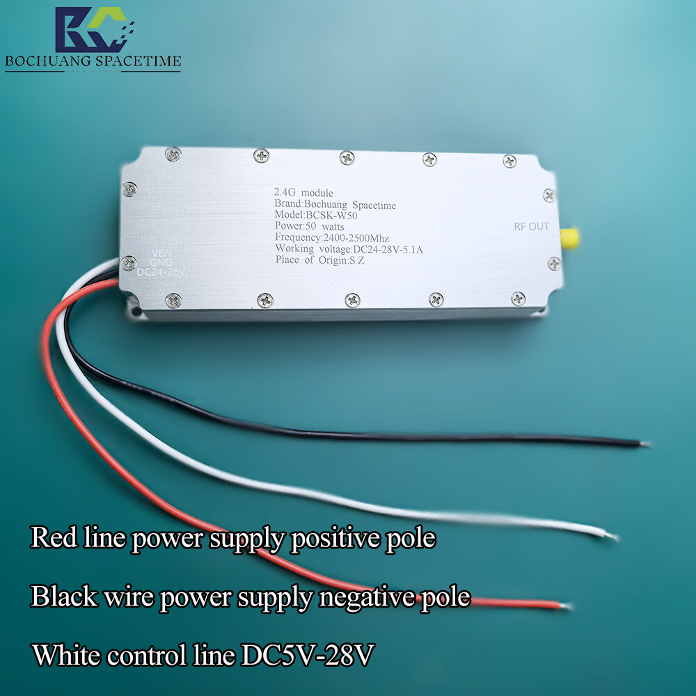 BCSK-W50 RF Power Amplifier 2400MHz–2500MHz, 50W Bandwidth Frequency Amplification