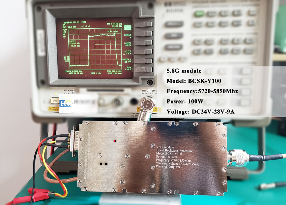 5.7GHz–5.8GHz 100W RF Power Module: Cost Advantage BCSK-Y100 Core Component for High-Frequency Drone Defense