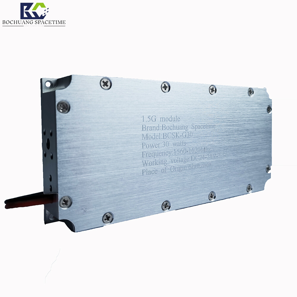 博创时空 BCSK-G30型 1.5GHz 30W射频功率放大模块 | 无人机反制与GPS信号压制核心组件