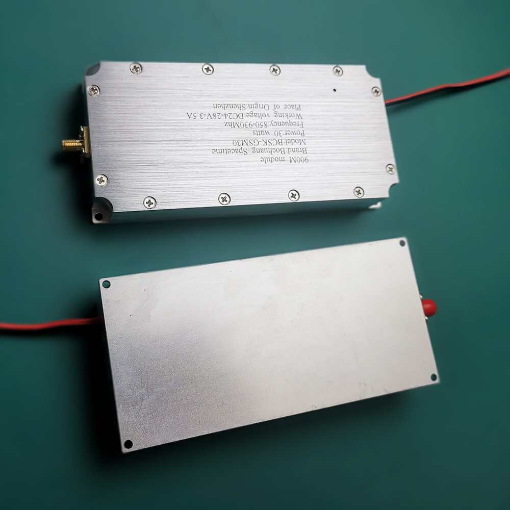 博创时空 BCSK-GSM30型 900MHz 30W 射频功率放大模块 | GSM手机信号屏蔽器与无人机反制专用组件