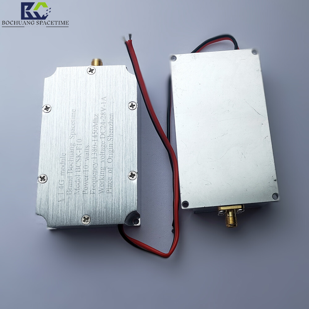 博创时空 BCSK-F10 型1.4GHz 10W射频功放模块 | 适用于无人机反制与FPV信号压制系统