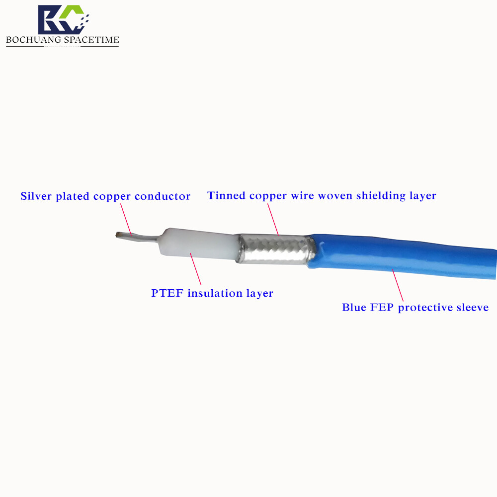 SMA Male-to-Male Semi-Rigid RF Cable | 50Ω DC-18GHz for RG402/RG405/50-3/50-7 Cables – For Drones, Test Equipment, and Base Stations