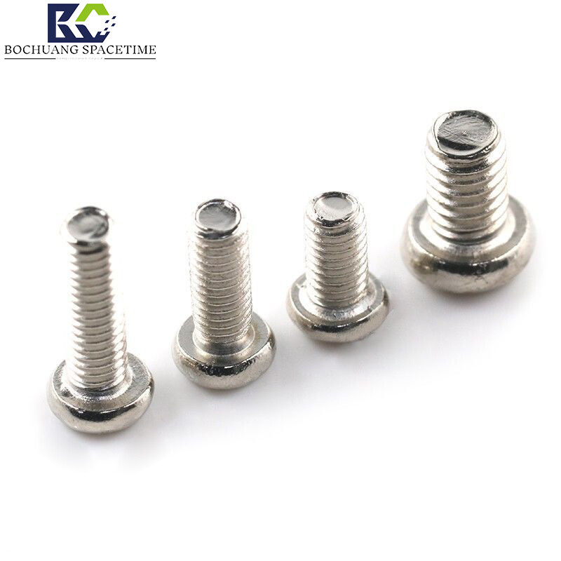 M2.5×8mm Nickel-Plated Phillips Pan Head Screw | Special Fastener for Bochuang Space-Time Module 1400 pcs/bag; Suitable for Communication Equipment, RF Modules, and Chassis Assembly