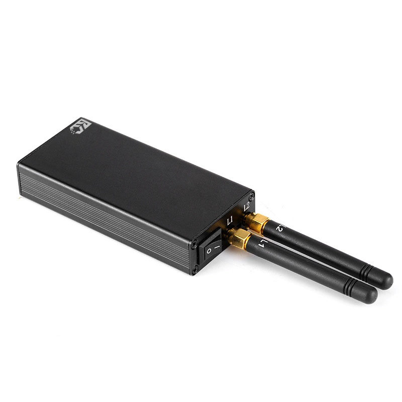 手持双天线GPS信号屏蔽器(L1-L5全频段/全向)全球定位跟踪隐私保护