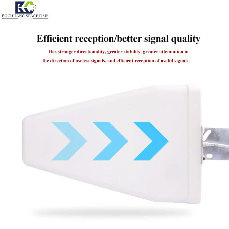698-3800MHz Outdoor Log-Periodic Directional Antenna for Cell Phone Signal Booster – High Gain, Strong Directionality, Ideal for 4G/5G Signal Enhancement in Weak Coverage Areas