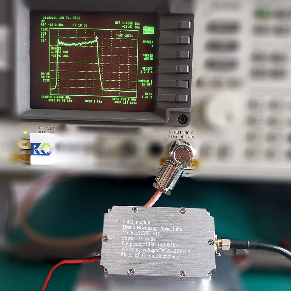 Bochuang Space-Time BCSK-F10 Model 1.4GHz 10W RF Power Amplifier Module | For Drone Countermeasures and FPV Signal Jamming Systems