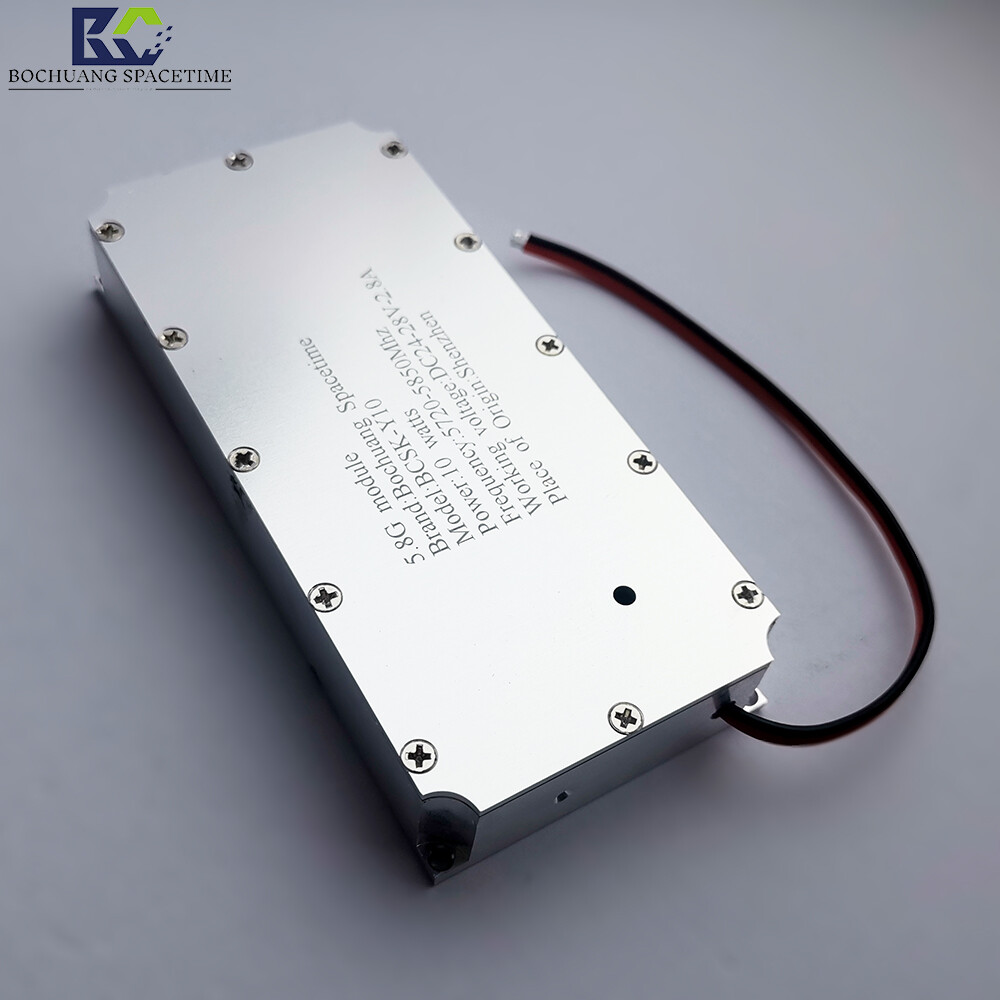 Bochuang Shikong BSK-Y1 0 5.8GHz Power Amplifier Module 10W Wideband RF Amplifier 5720-5850MHz UAV Countermeasure and FPV Video Transmission Dedicated