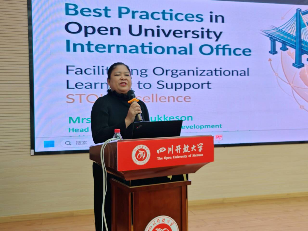 Ms. Rattip Phukkeson lecture on Best Practices