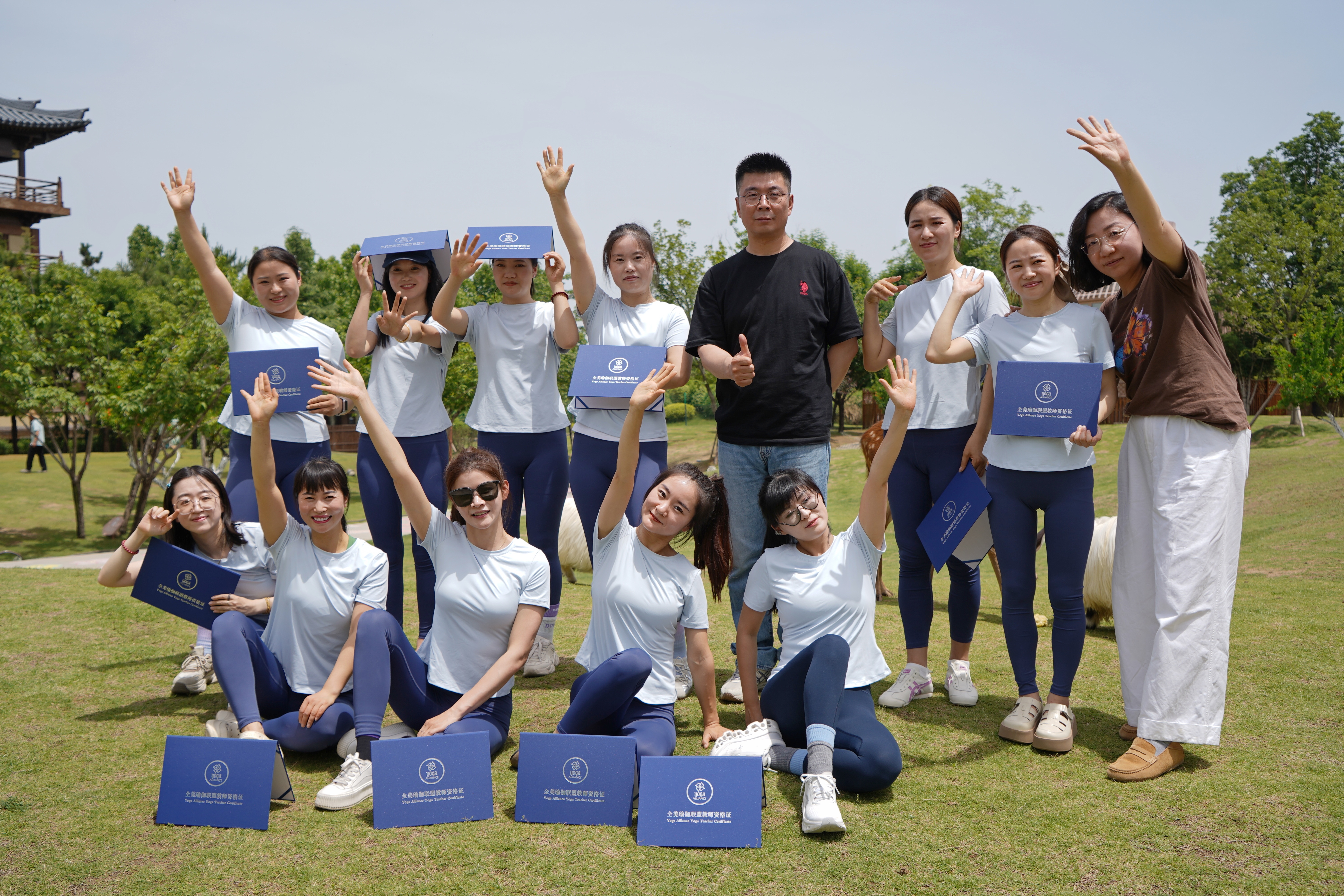 Graduation photo for Yoga Instructor Training Program - Session 60