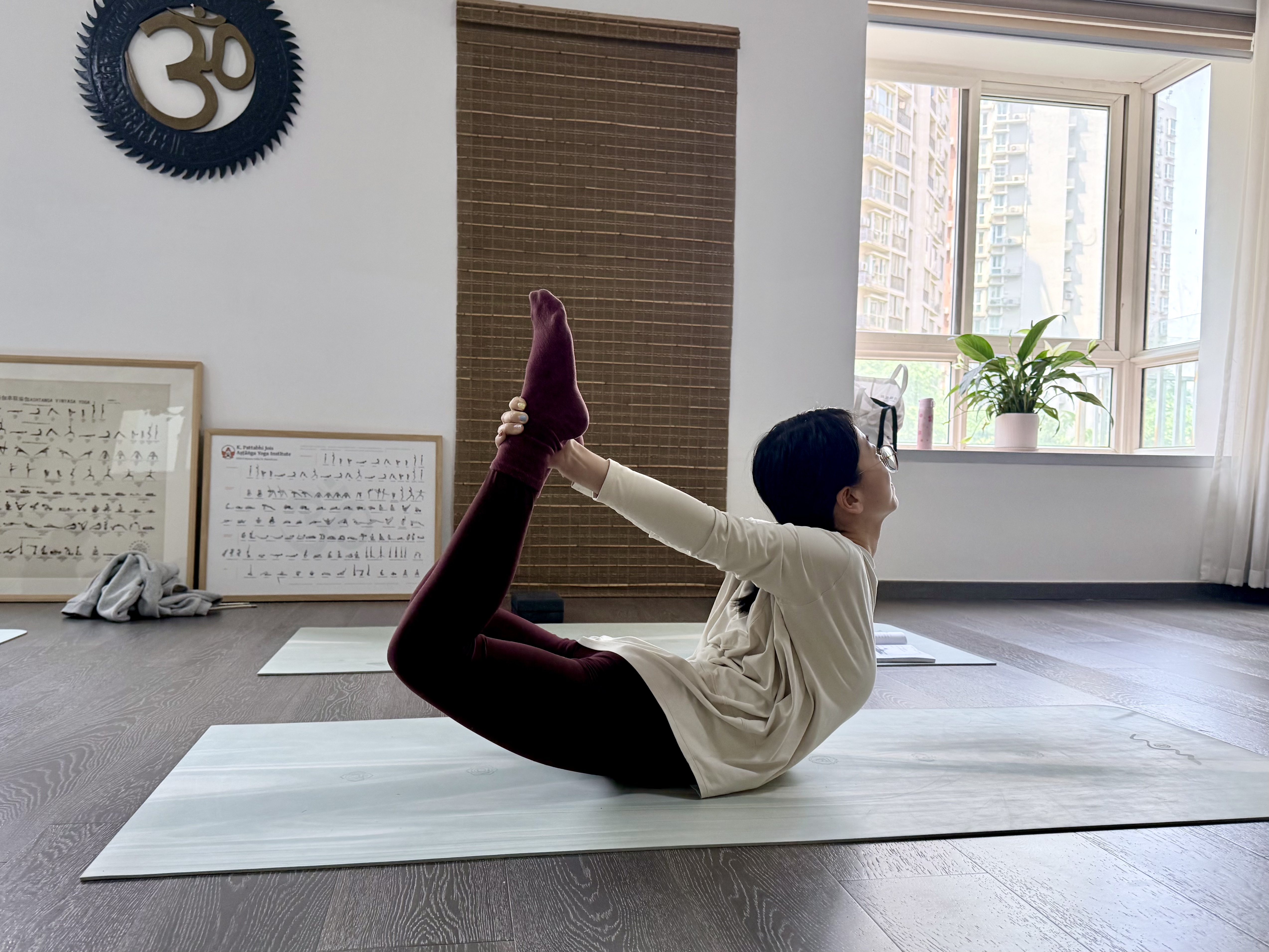 Bow Pose: The mind is the bow, awareness the arrow—strike the target of your true self.