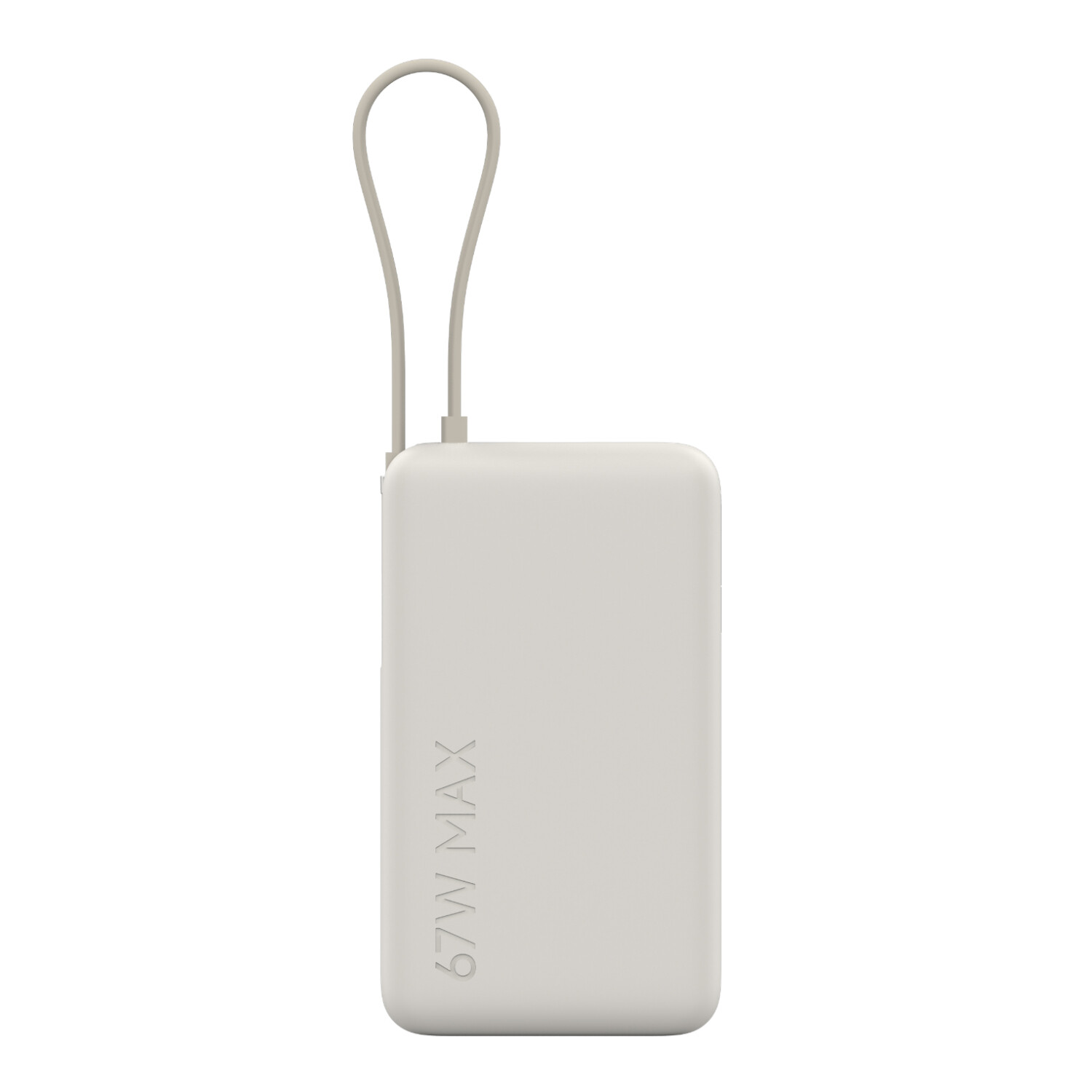 Xiaomi 67W Power Bank 10000 (Integrated Cable) Tan