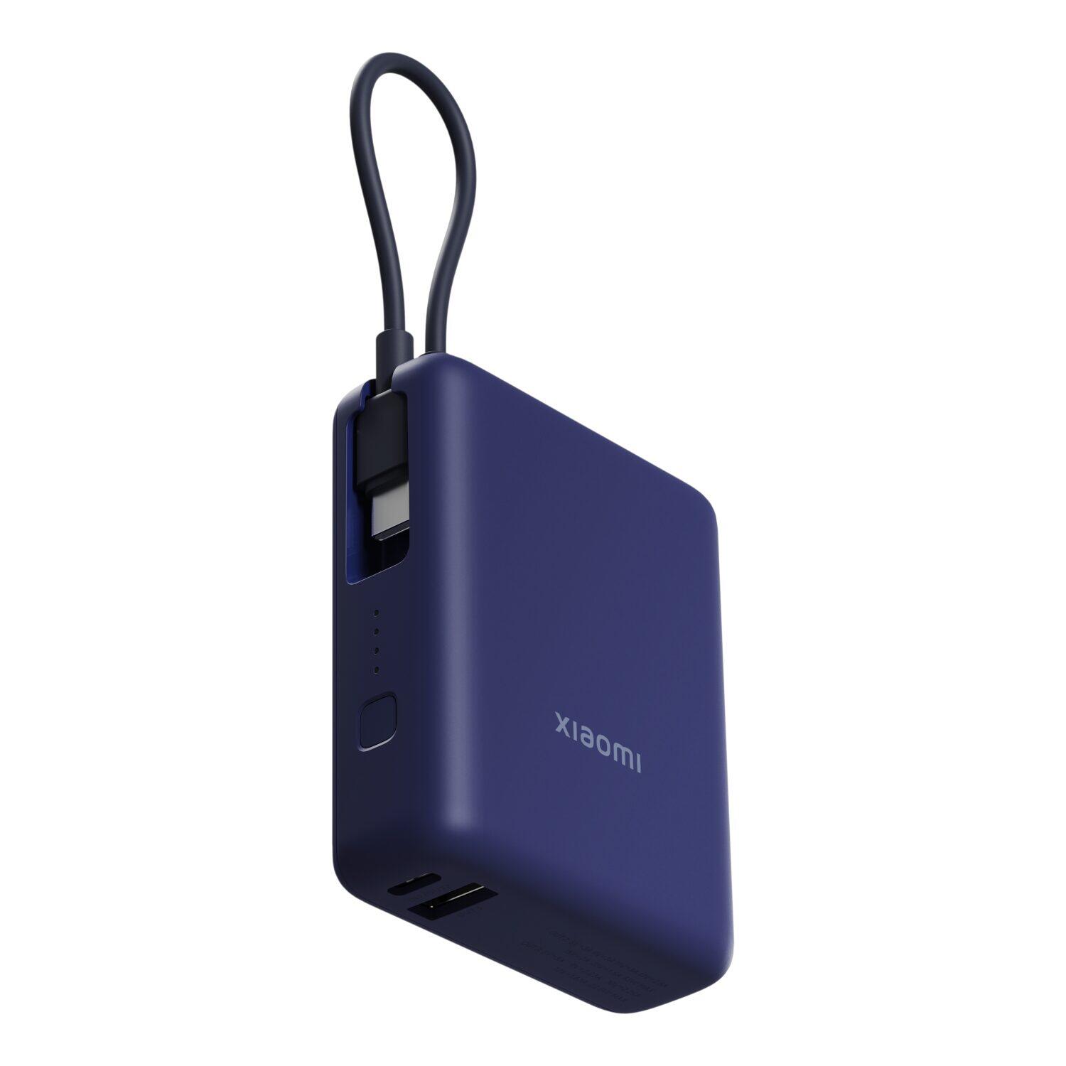 Xiaomi 33W Power Bank 10000 (Integrated Cable) Ice Blue GL