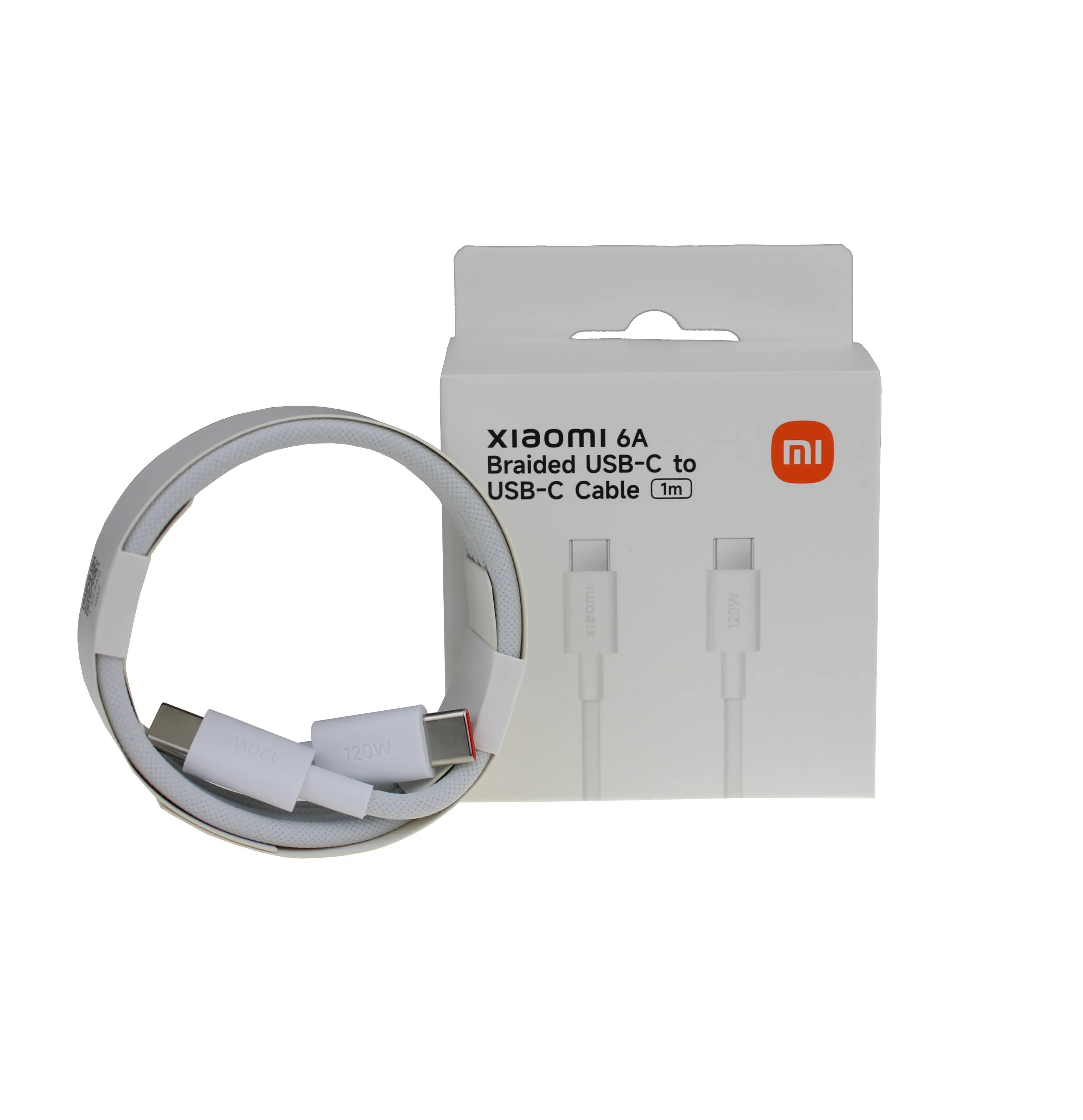 Xiaomi 6A Braided USB-C to USB-C Cable (1m)