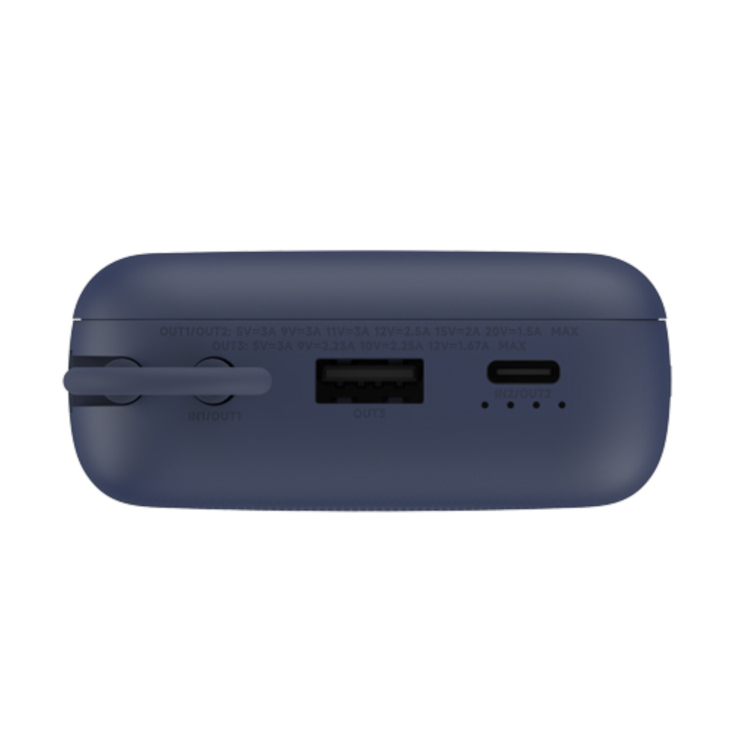 Xiaomi 33W Power Bank 20000mAh (Integrated Cable) – Blue - view 2