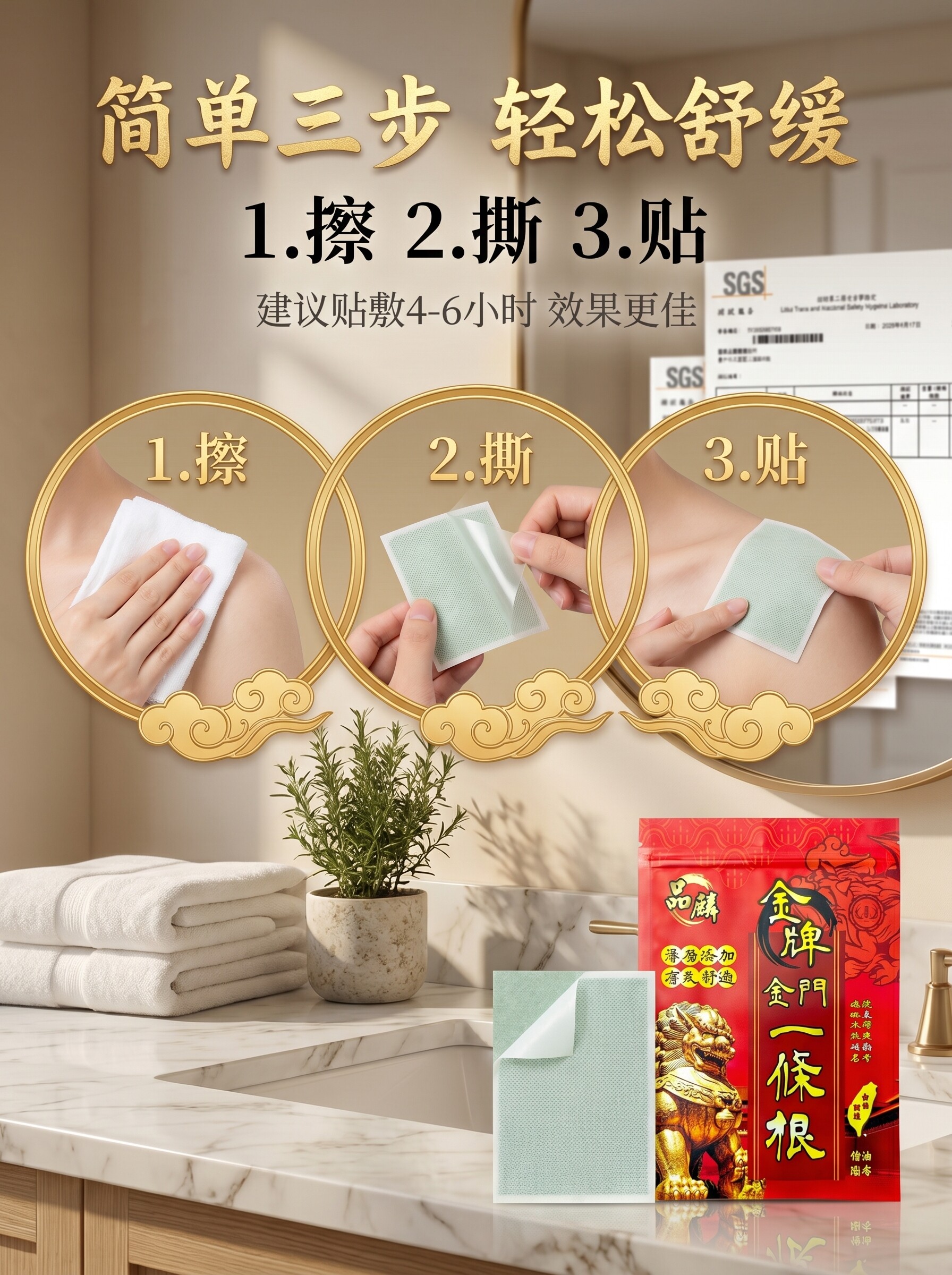简单三步轻松舒缓使用指南