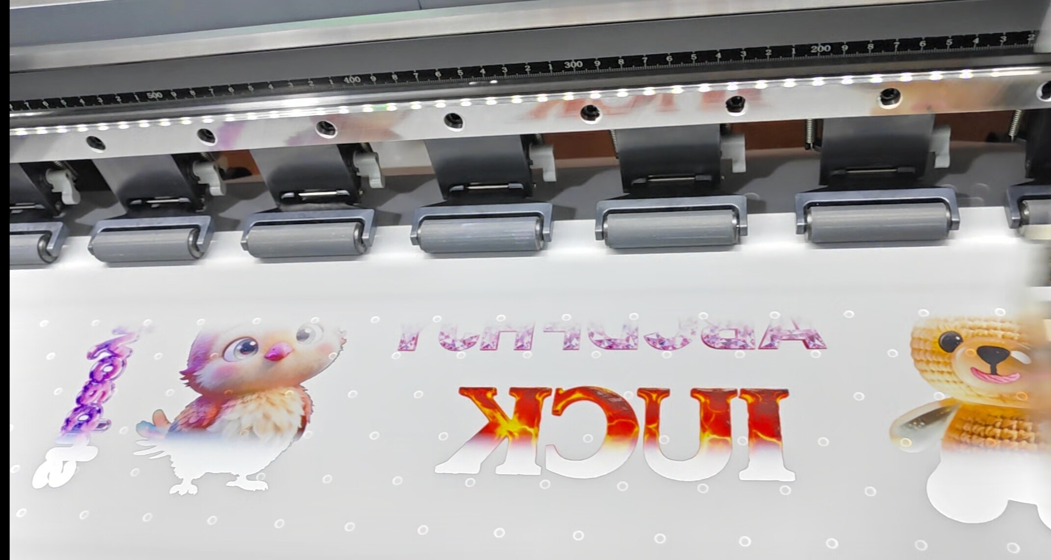 DTF 白墨烫画