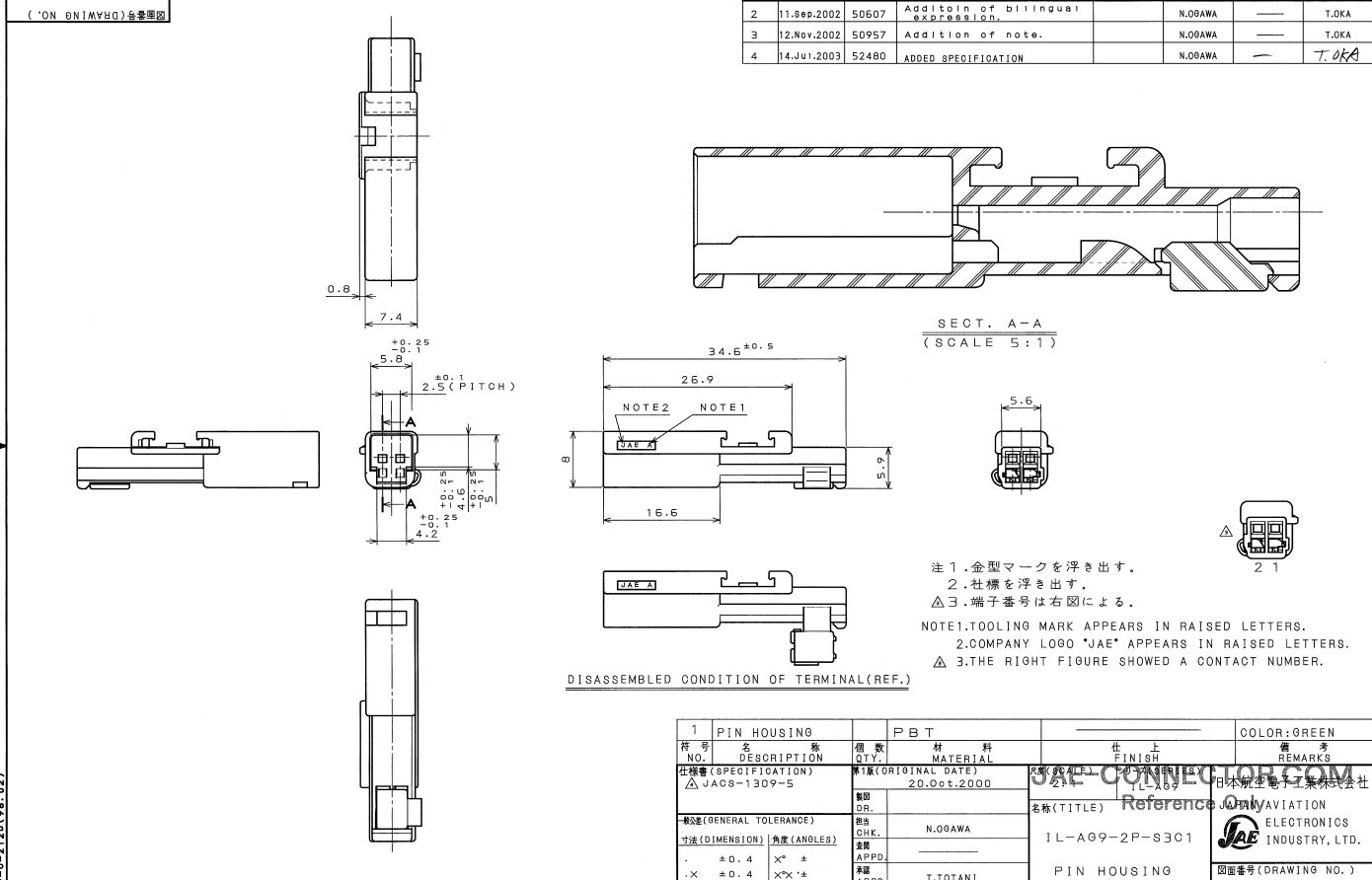 JAE IL-AG9 Image 7