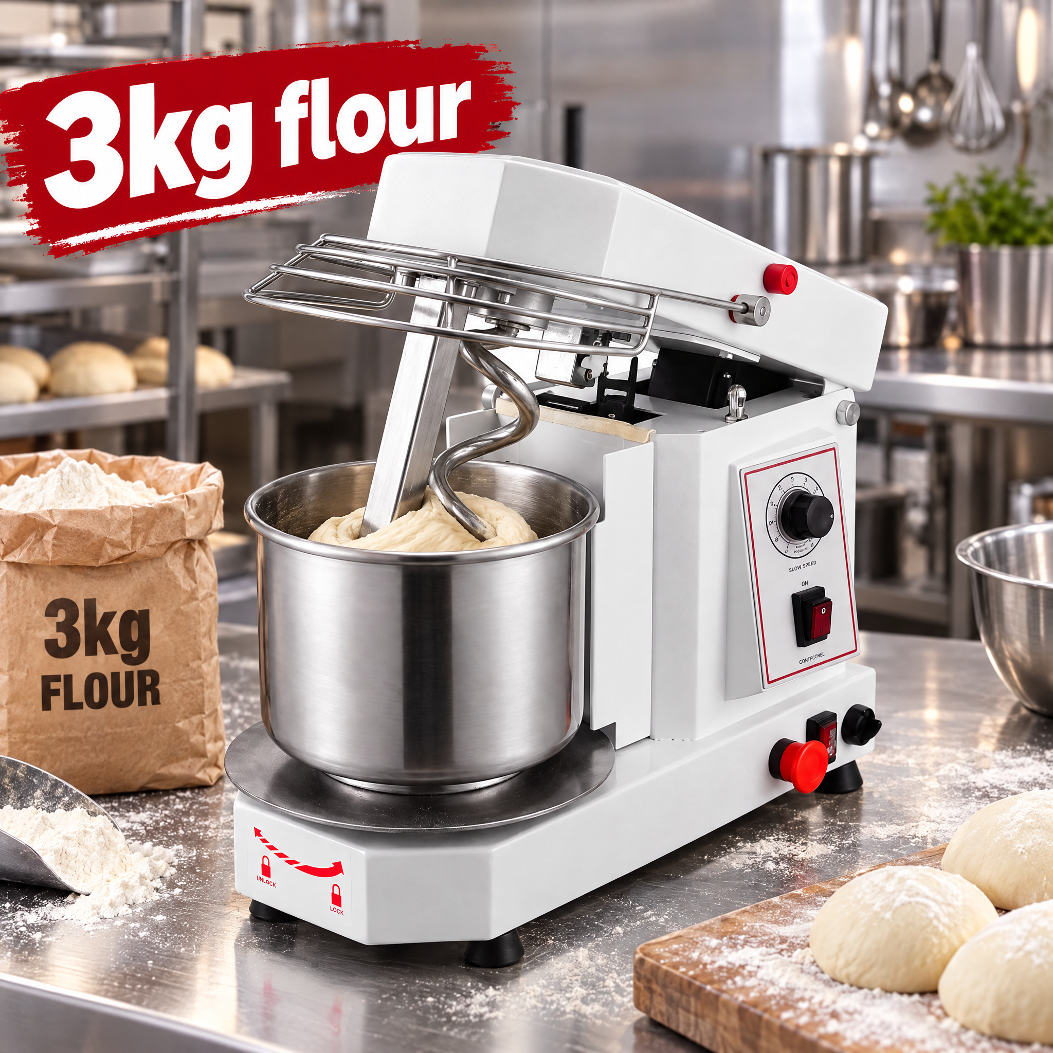 JBM-07 Dough Mixer