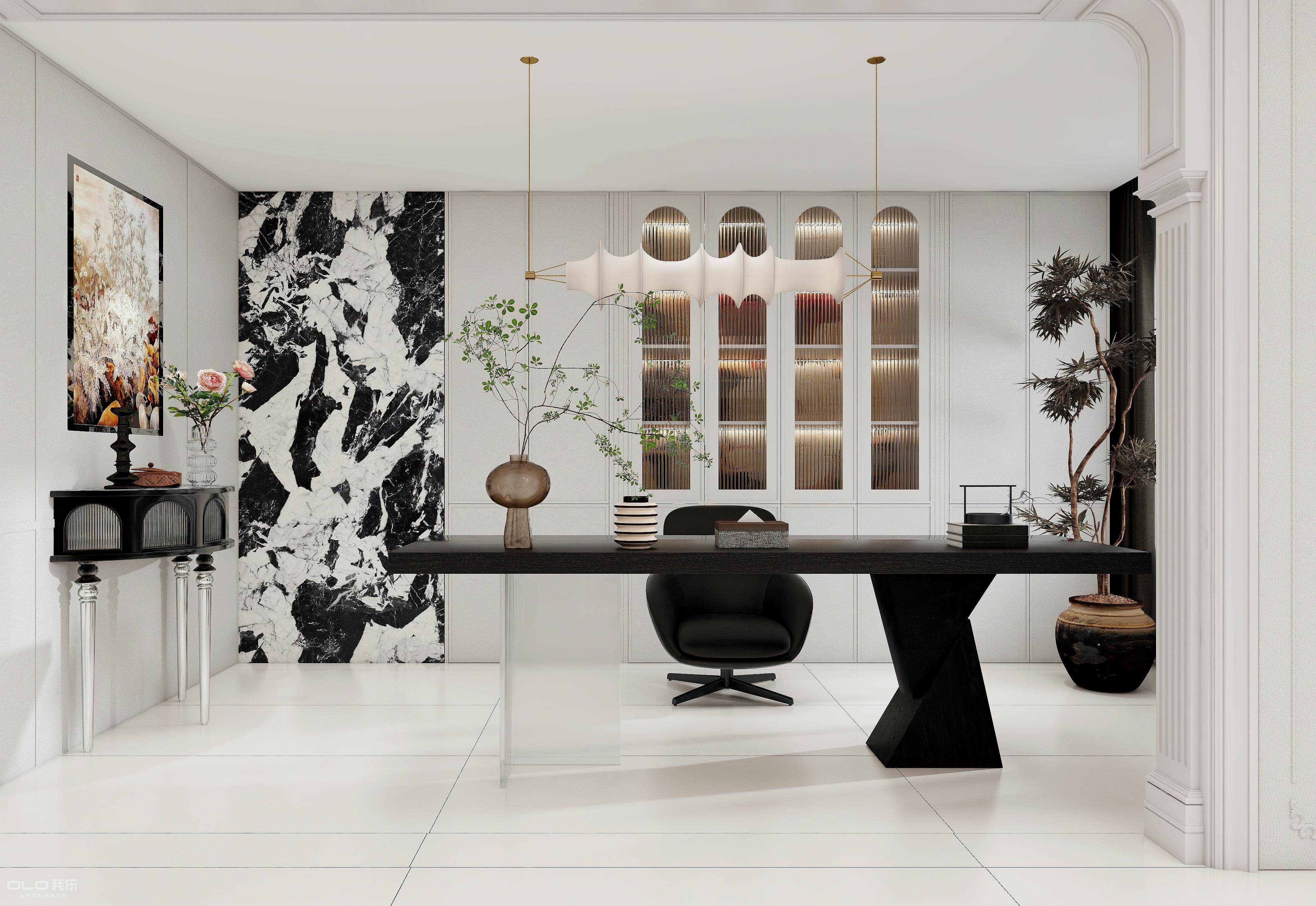 Modern minimalist living room