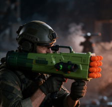 Foam blaster