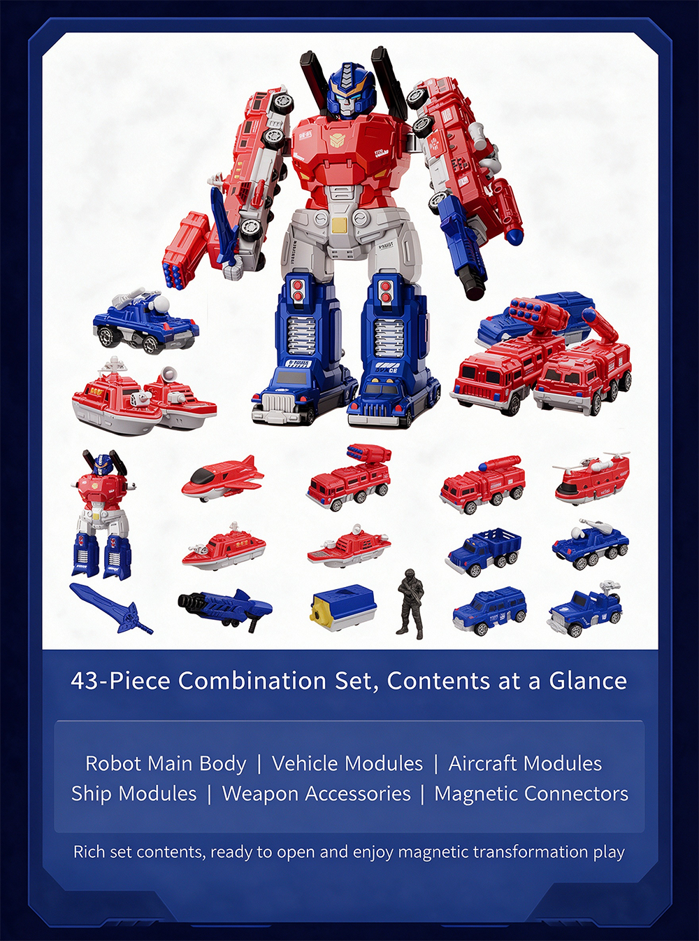 43-in-1 Vehicle Combination Mecha - View 5