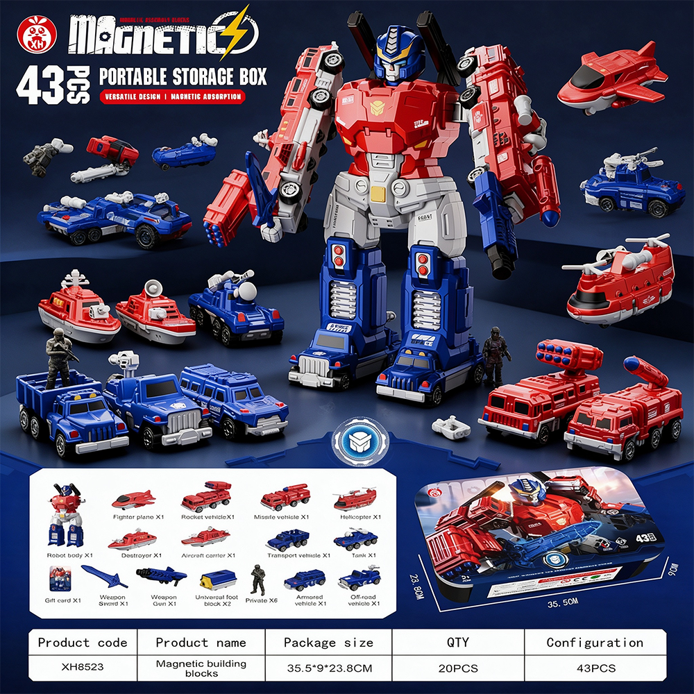 43-in-1 Vehicle Combination Mecha - View 1