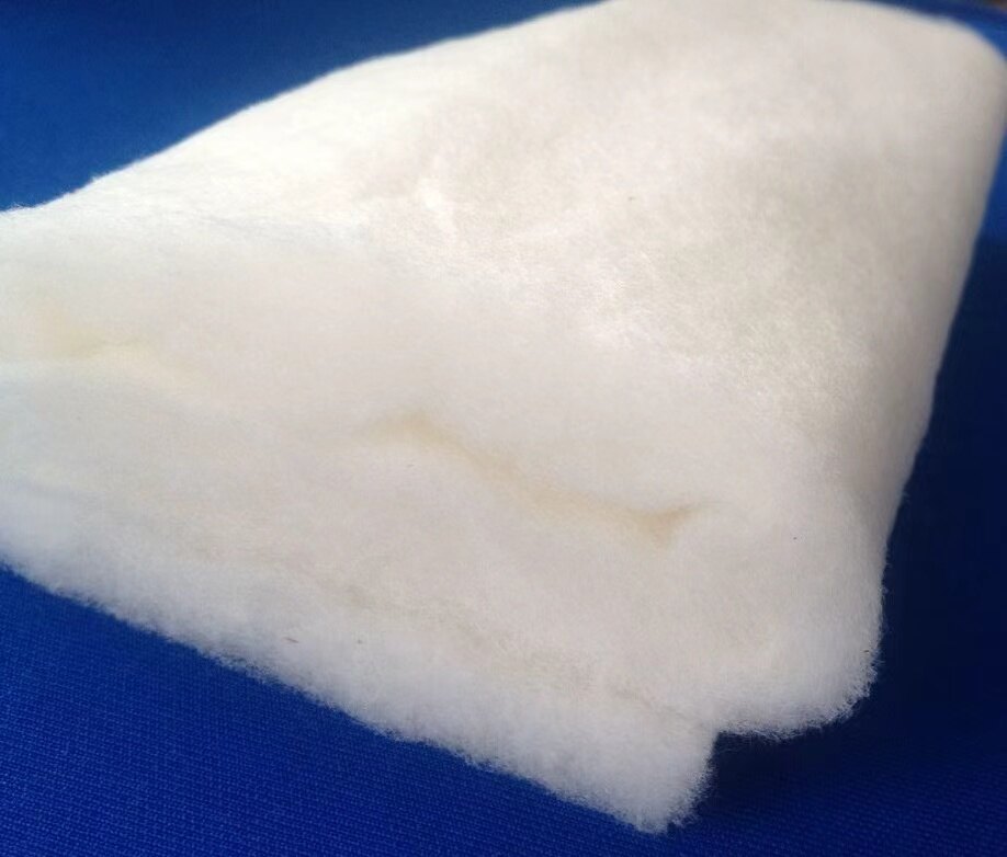 Aerogel insulation material close-up