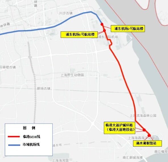 临港至浦东机场定制公交4月30日开通试运营 初期可免费体验