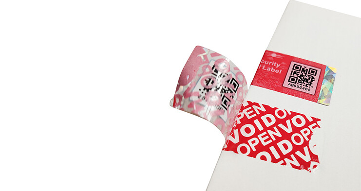 Tamper-evident seal label 2
