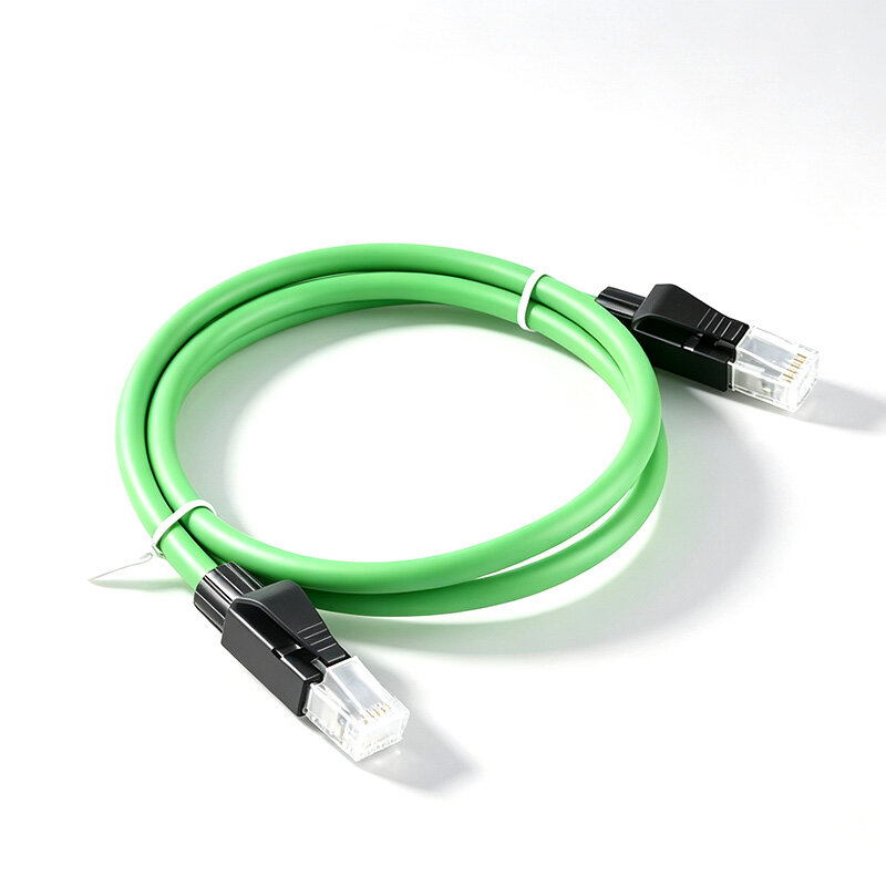 RJ45 4P 直型公对公超五类双屏蔽高柔拖链线缆 图片3