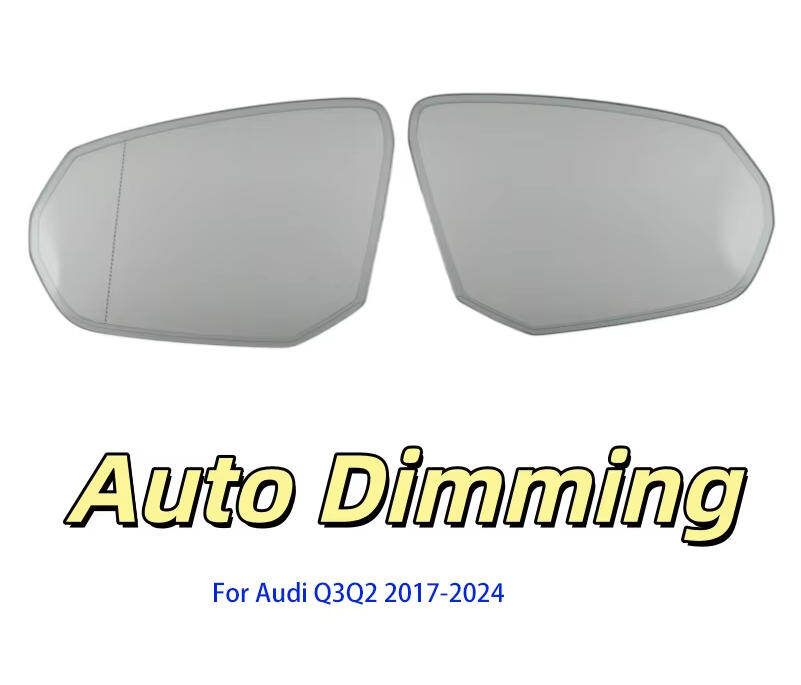  81A857536G 81A857536P Audi Q2 Auto Dimming Heated Side Mirror Glass 2019-2025 Q3
