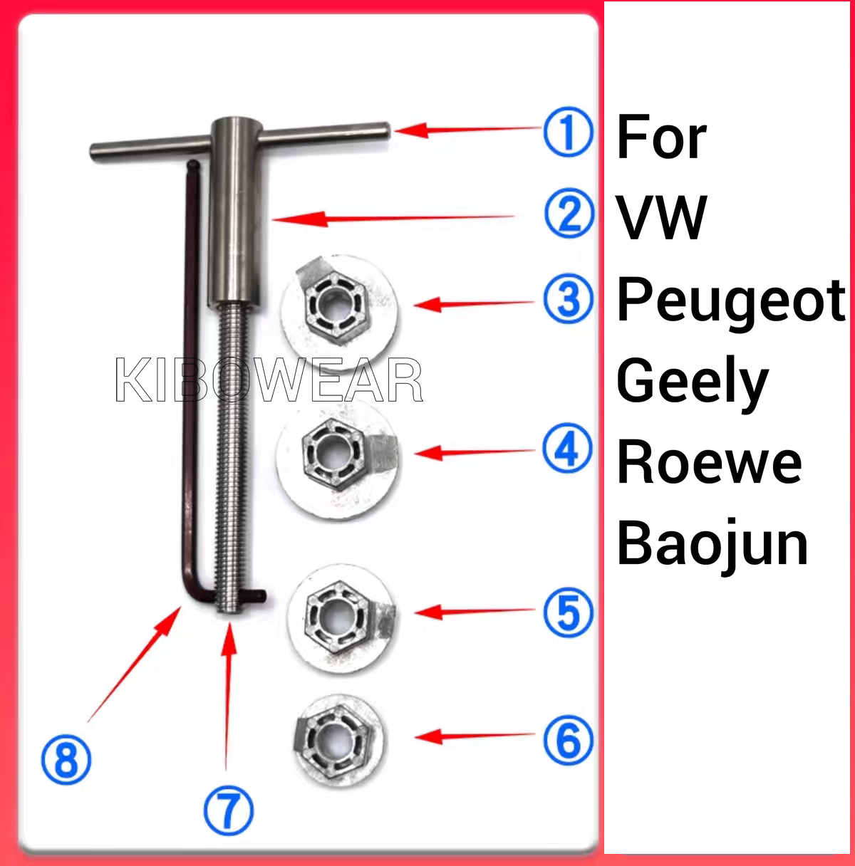 Removal Tool Kits Side Mirror Tuning