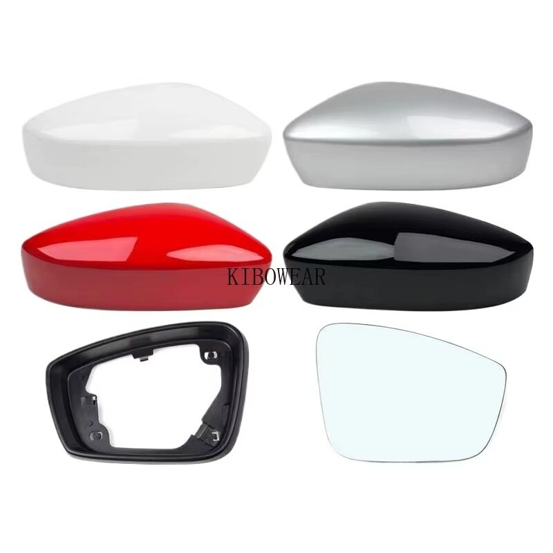 VW UP 2012-2016 121 122 BL1 BL2 Polo Side Wing Mirror Cover Glass Frame