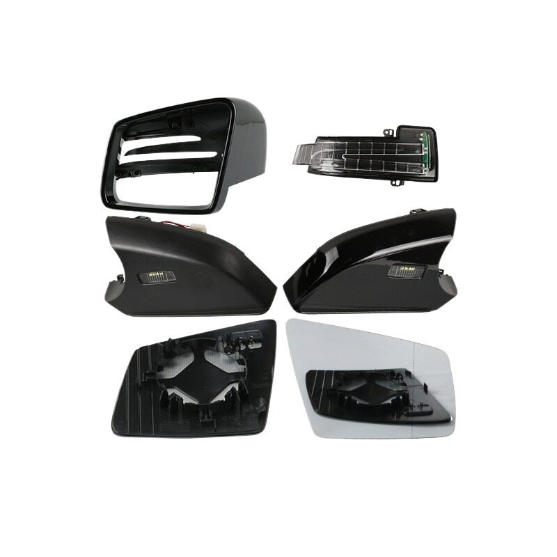 Mercedes Benz W164 GL W166 M R W251 GLE GLS W461 W463 V251 X166 Side Mirror Glass Cover Bottom lamp