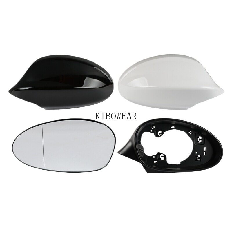 BMW Pre-LCI 1 Series E81 E82 E87 E88 3er E90 E91 E92 E93 Side Mirror Frame Cover Glass Cap Housing - Image 1