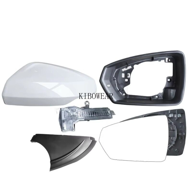 VW Polo Mk6 VI AW1 BZ1 LHD 2018-2024 Mirror Glass Cover Frame Bottom Indicator