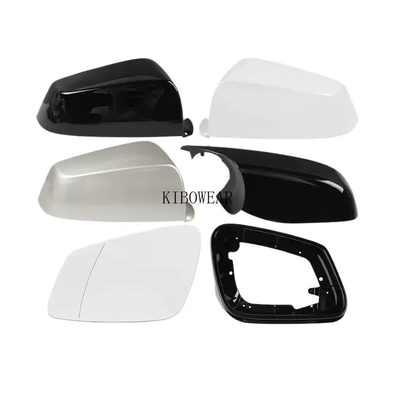 BMW 5 Series E60 E61 GT F07 6 E63 E64 F06 7 Series F01 F02 Wing Mirror Frame Cover Glass 2008-2010
