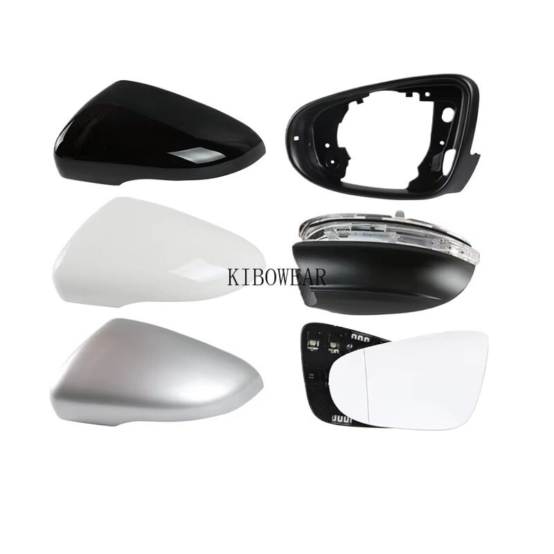 1K0949101 1K0857537 VW Golf 6 MK6 GTD GTI VI R20 Touran 2009-2013 Wing Mirror Cover Frame Glass Lamp