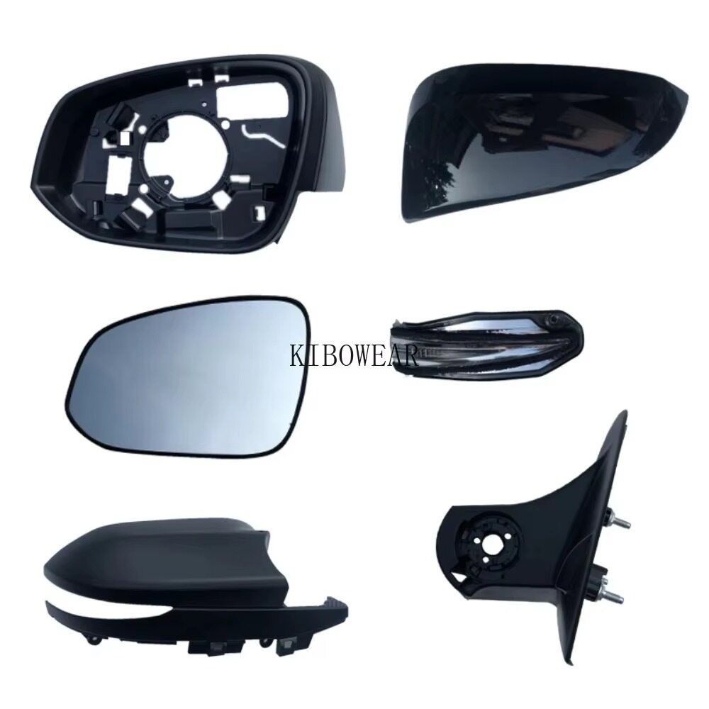 Toyota Highlander U4 2015-2021 U5 KLUGER MK3 XU50 Mirror Bottom Frame Cover Glass Indicator