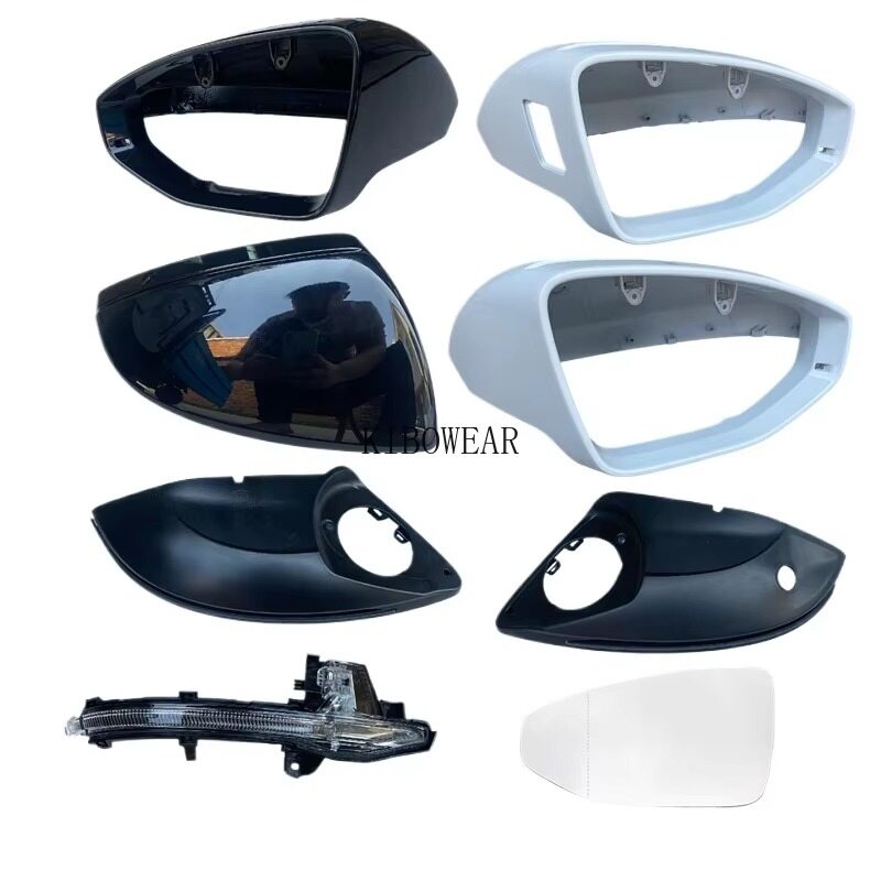 Audi A6 C8 S6 RS6 A7 A8 2020-25 S7 S8 LHD Side Mirror Glass Cover Bottom Lamp 4KD857535A 4KD857536